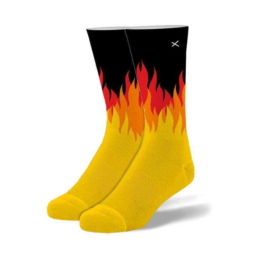 Odd Sox More Fire (Knit) Socks