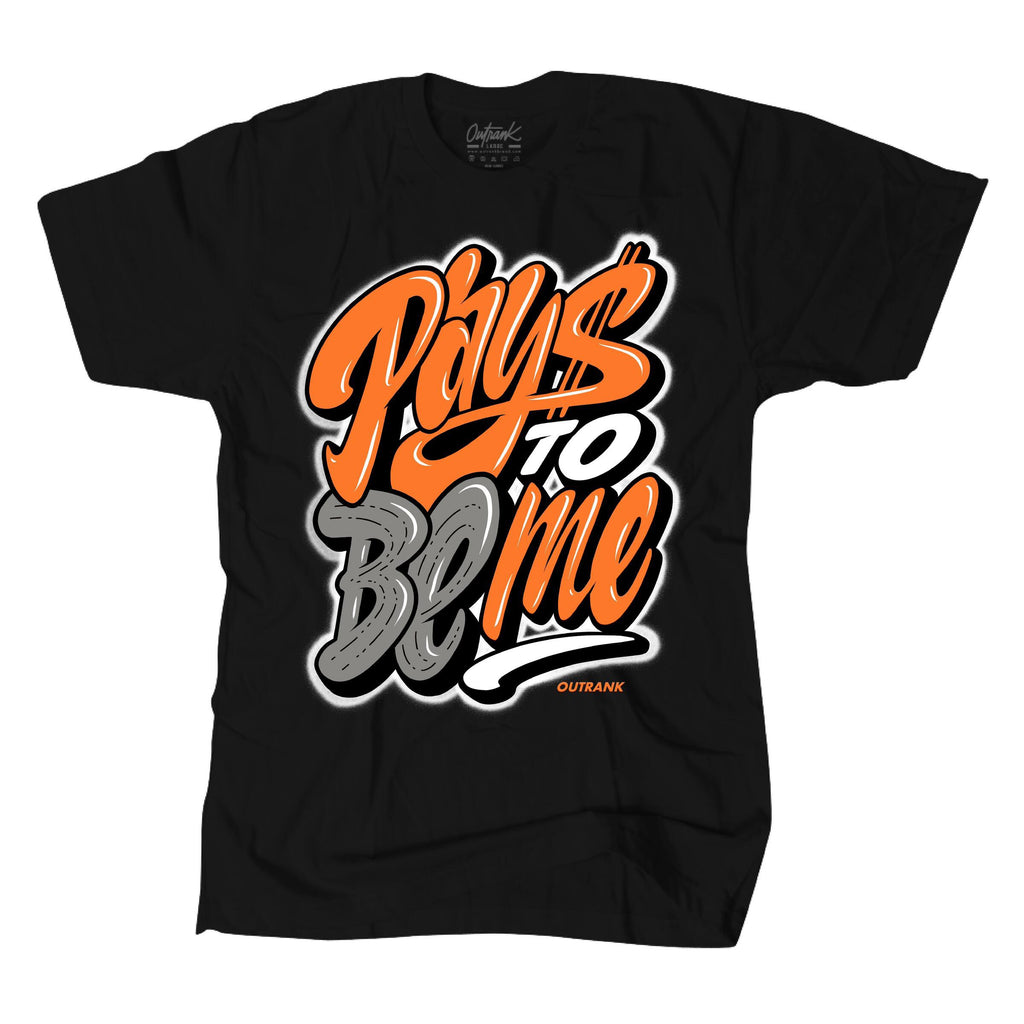 Outrank Pays To Be Me Tee - Black