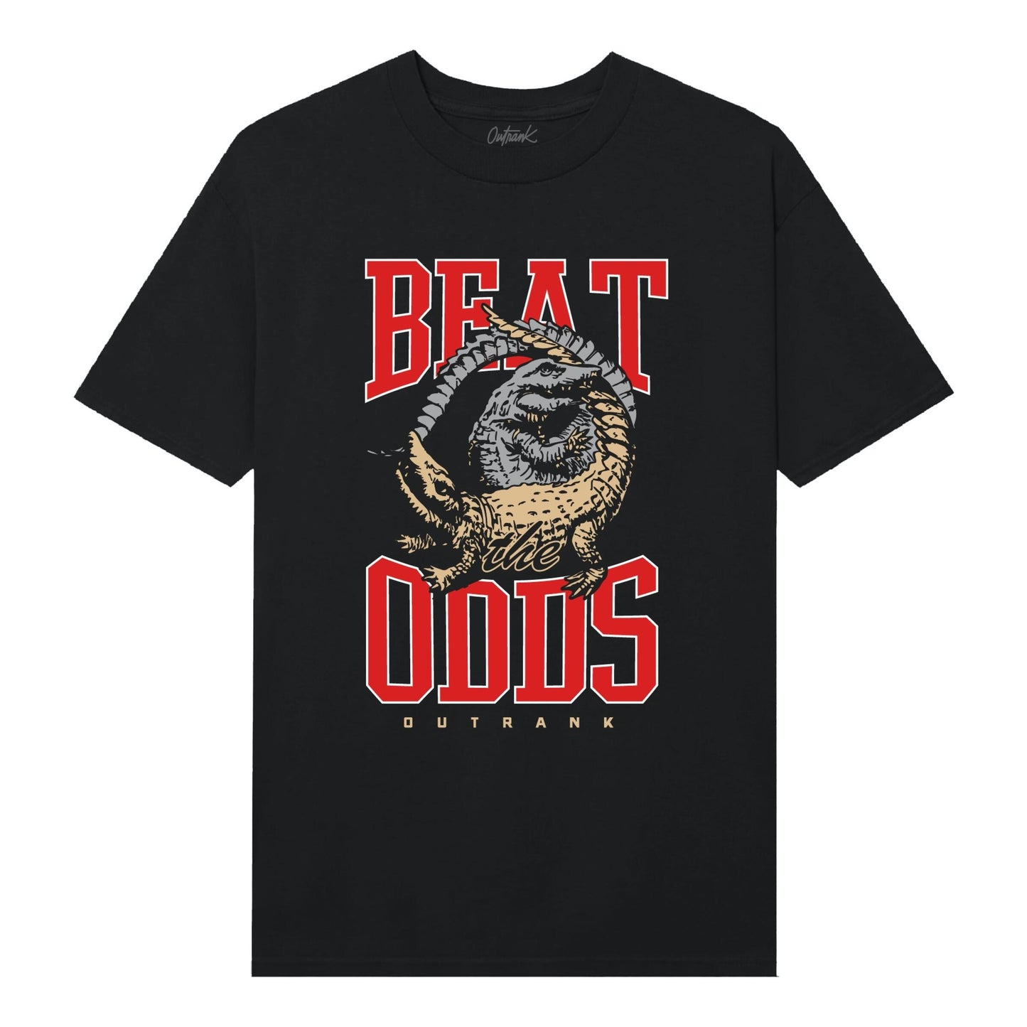 Outrank Beat The Odds Tee - Black