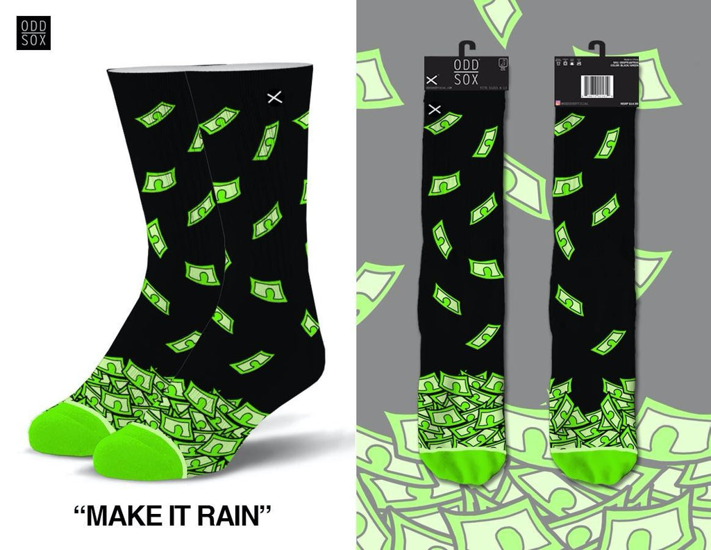 Odd Sox Make It Rain Socks