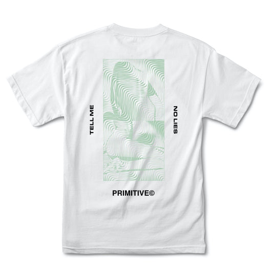 Primitive Optical Tee in White