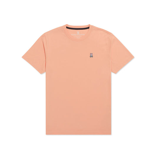 Psycho Bunny Mens Classic Crew Neck Tee - Fresco Pink