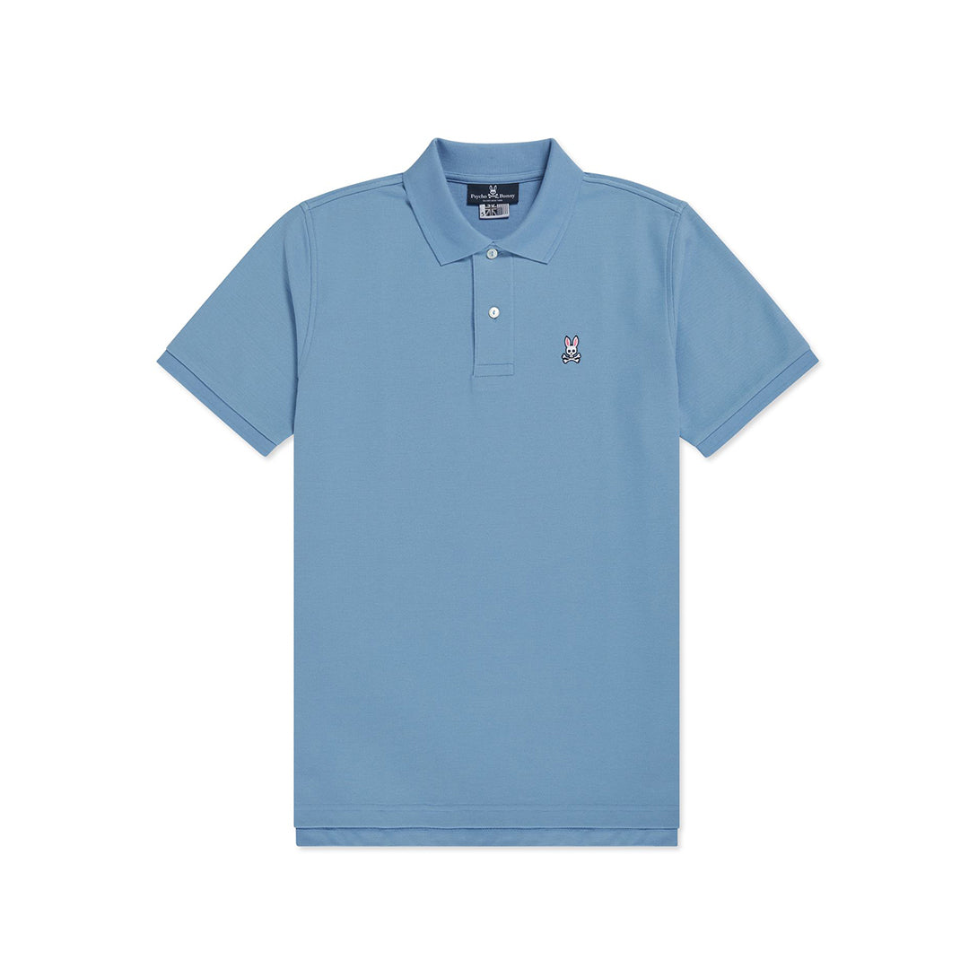 Psycho Bunny Mens Classic Polo - Summer Sky