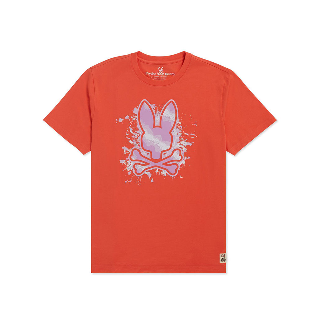 Psycho Bunny Mens Drayton Graphic Tee - Cactus Flower