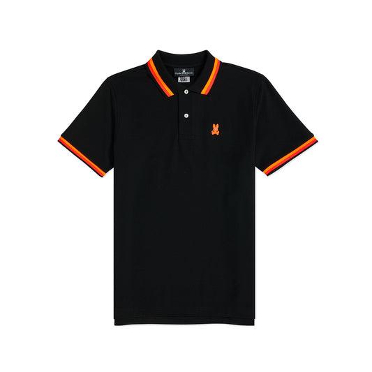 Psycho Bunny Mens Griston Polo - Black