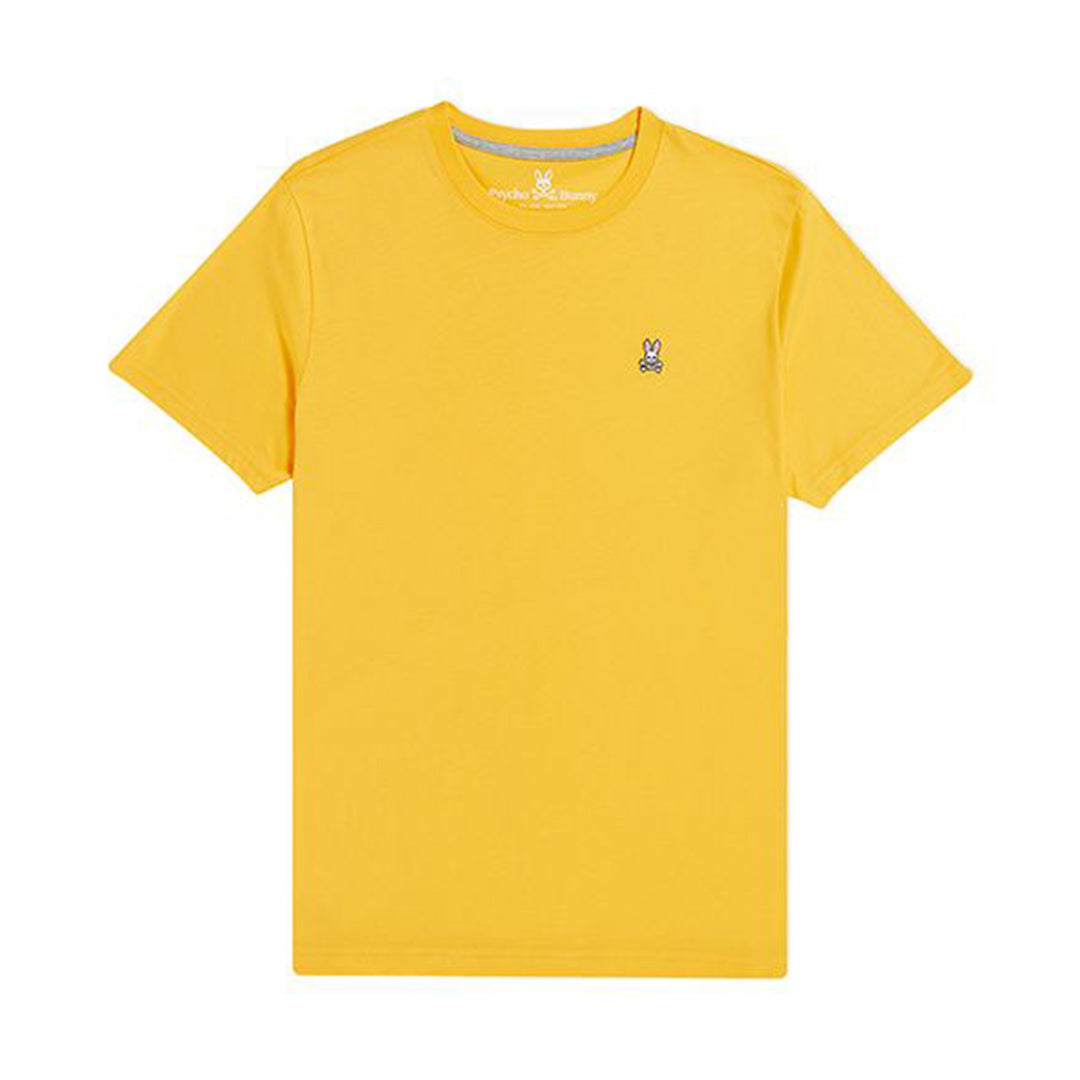 Psycho Bunny Mens Classic Crew Neck Tee - Golden Ray