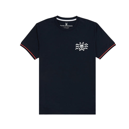 Psycho Bunny Mens Filcham Tee - Navy