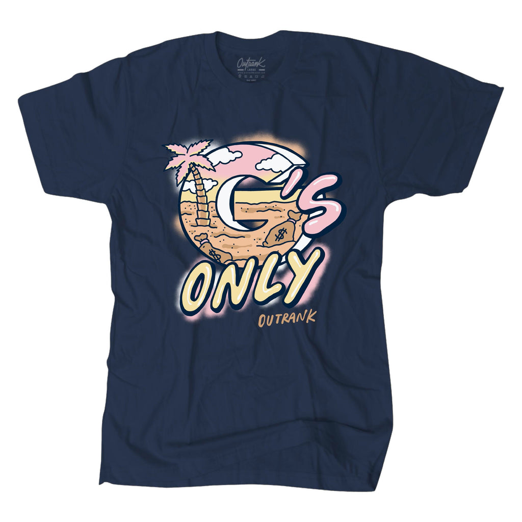 Outrank G's Only Tee in Navy