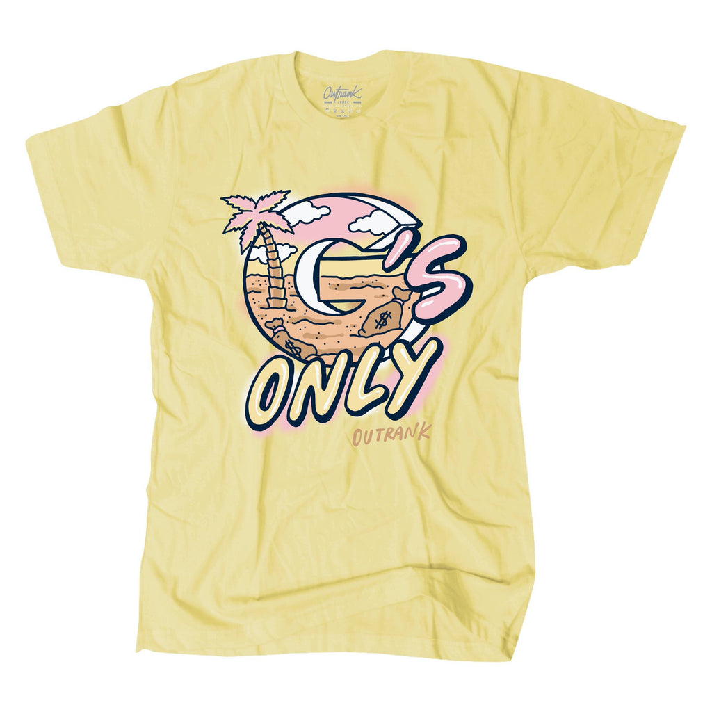 Outrank G's Only Tee in Banana Yellow