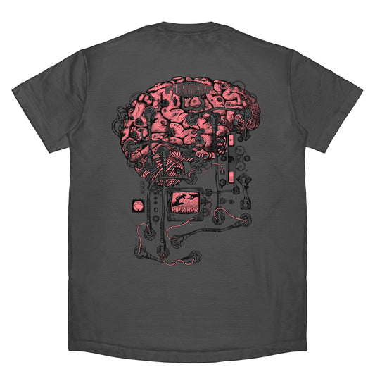 Rip N' Repair Mind Control Tee - Slate Grey