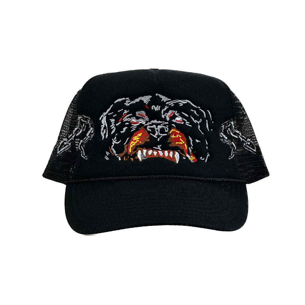 Dropout Rotty King Trucker Hat - Black
