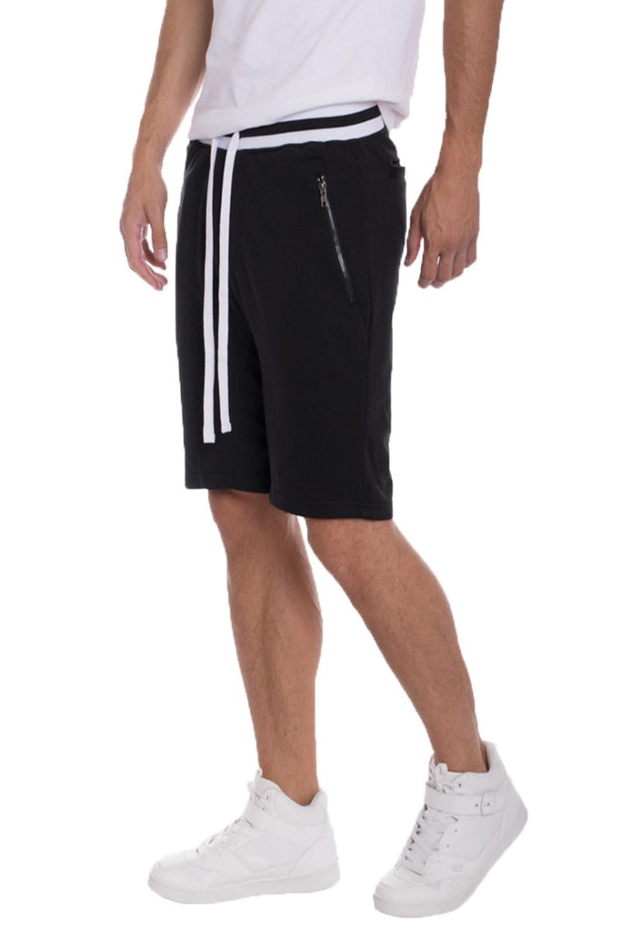 WEIV French Terry Shorts in Black