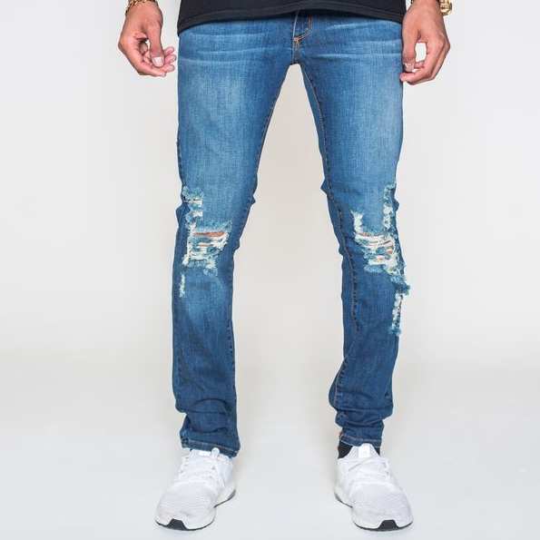 BLKWD DENIM Carter Distressed Denim