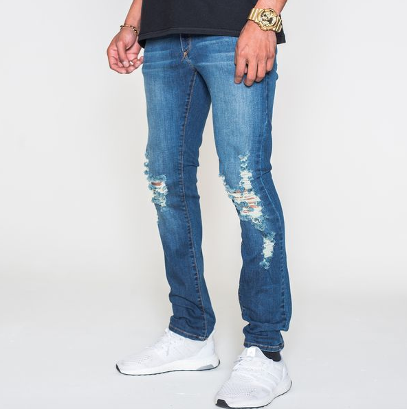 BLKWD DENIM Carter Distressed Denim