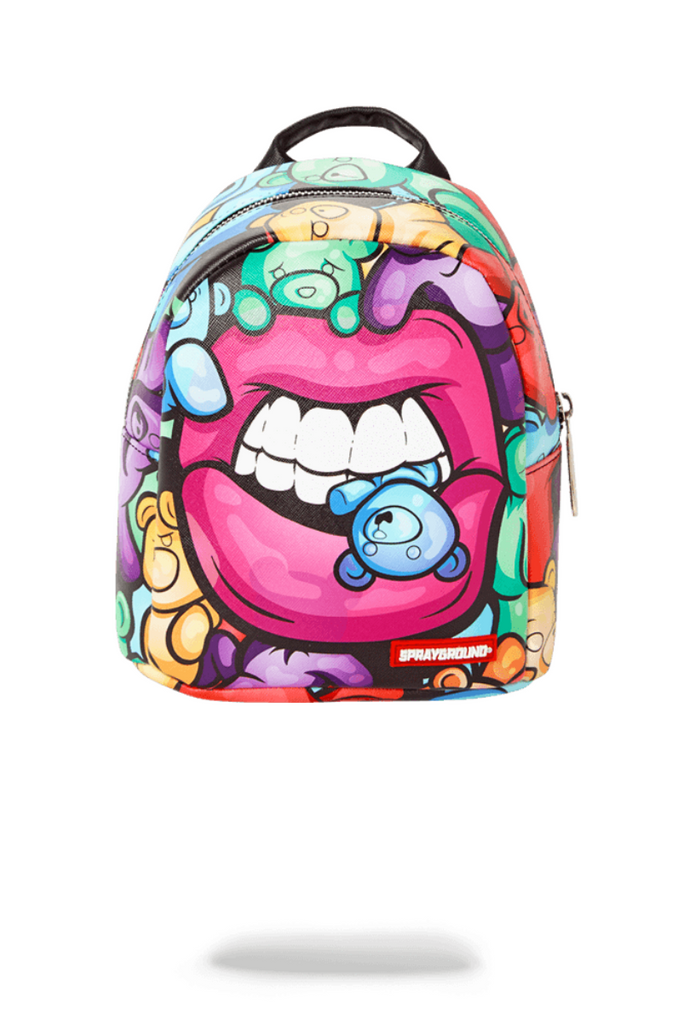 Sprayground Gummy Lips LitAF Mini Backpack