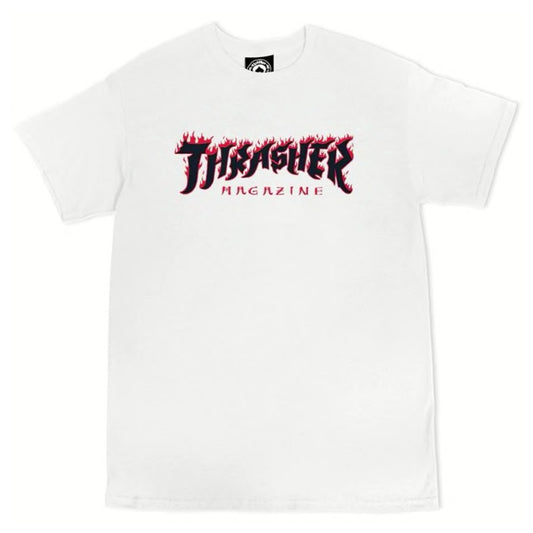 Thrasher Possessed Logo S/S Tee in White