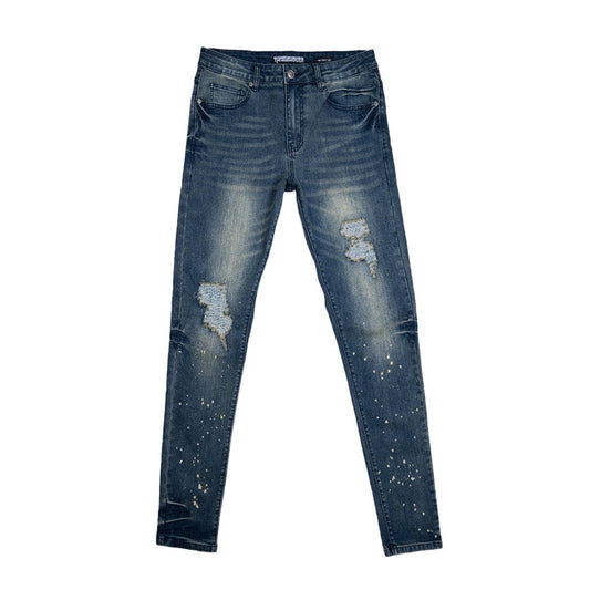 TR Premium Light Wash Skinny Denim (J-1072)