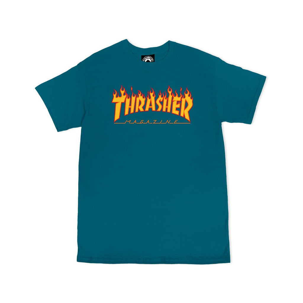 Thrasher Magazine Flame S/S Logo Tee