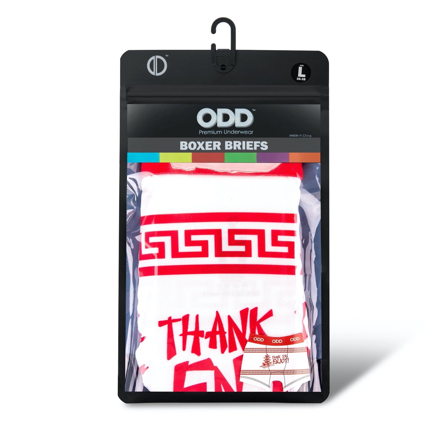 Odd Sox Thank You, Enjoy! Boxer Briefs