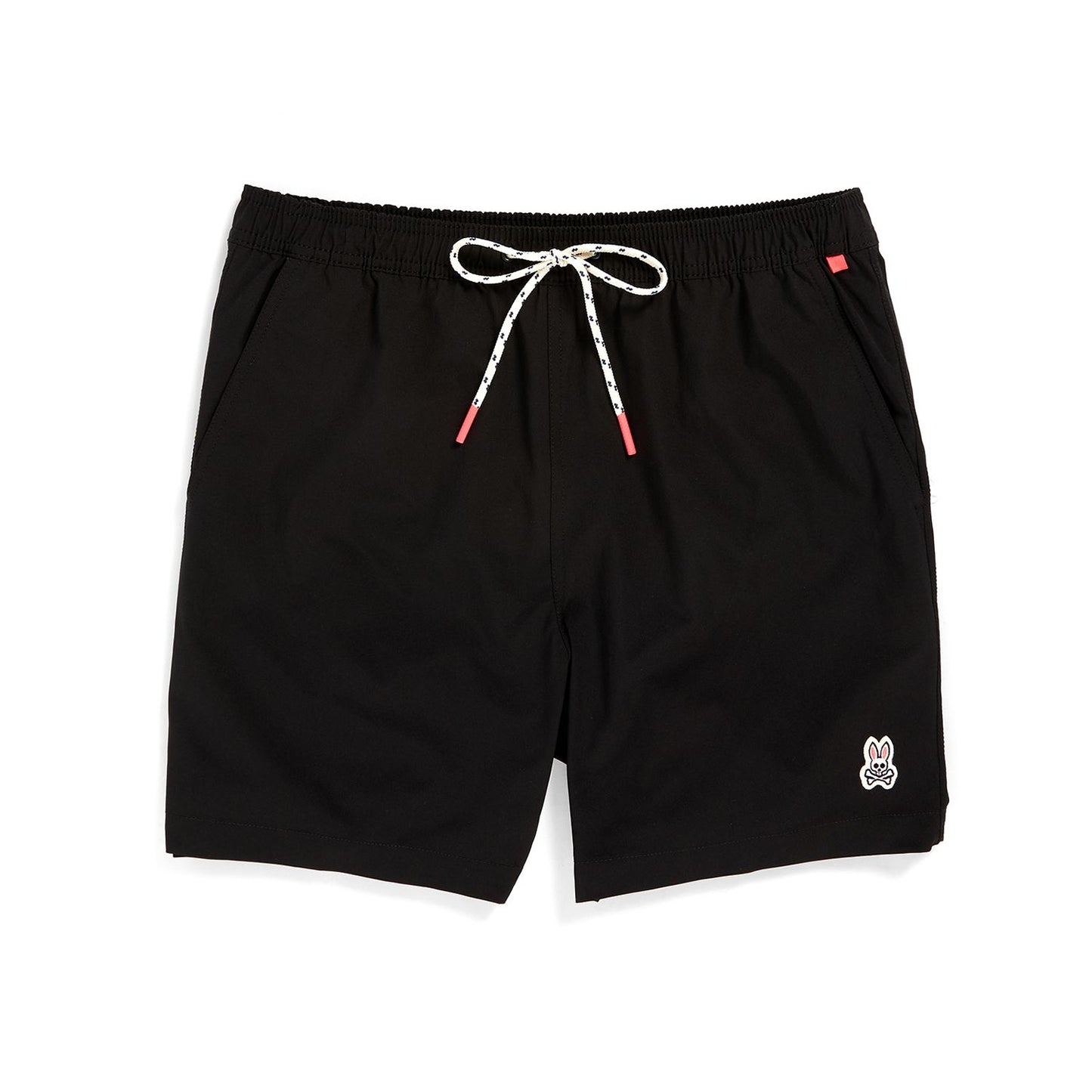 Psycho Bunny Mens Bowery Hydrocromic Swim Shorts - Black