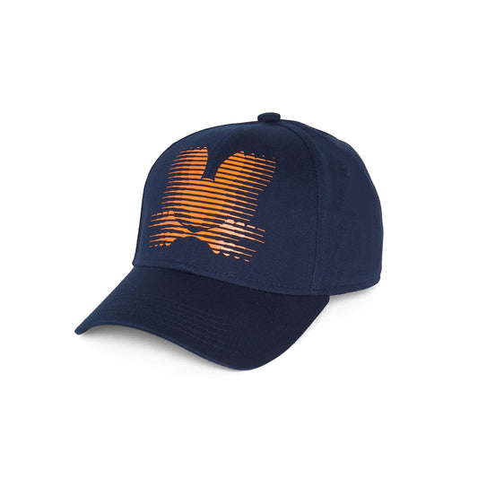 Psycho Bunny Mens Turing Baseball Hat - Navy