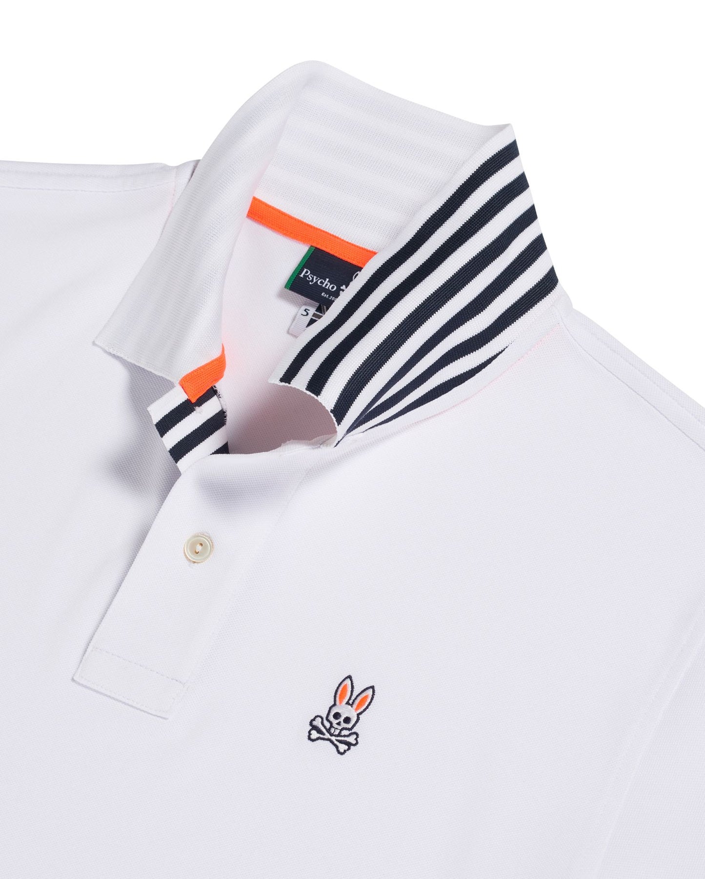 Psycho Bunny Mens Plumstead Sport Polo - White