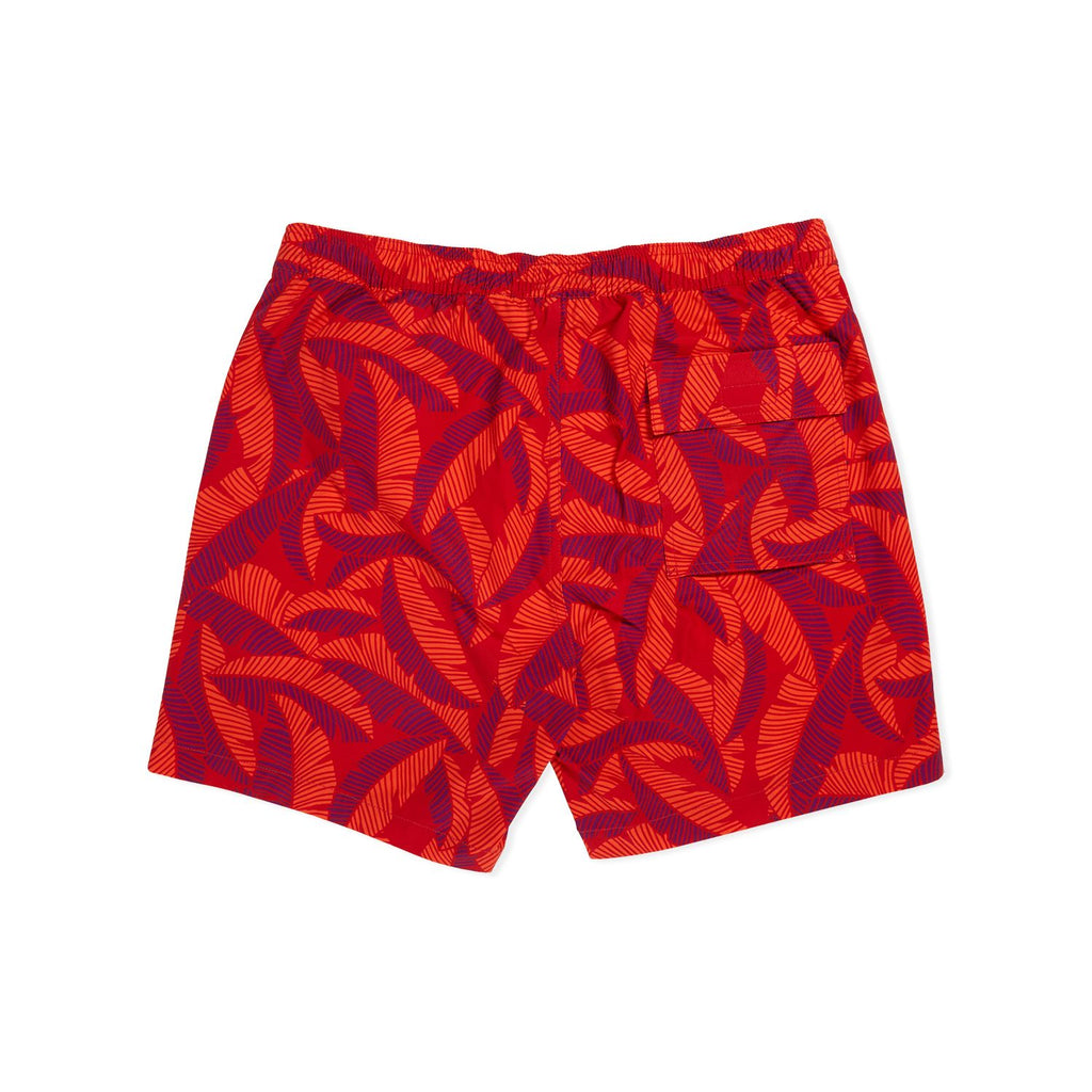 Psycho Bunny Mens Carden Swim Shorts - Red Spice