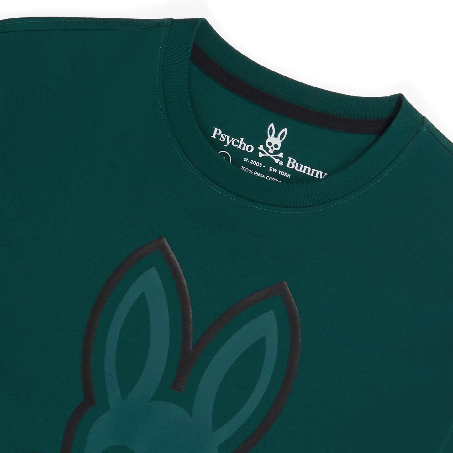 Psycho Bunny Mens Percy Graphic Tee - Spruce