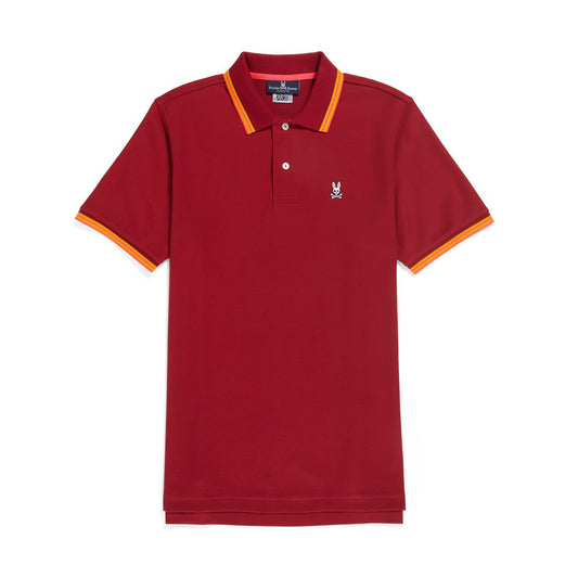 Psycho Bunny Mens Ochoco Polo - Rio Red