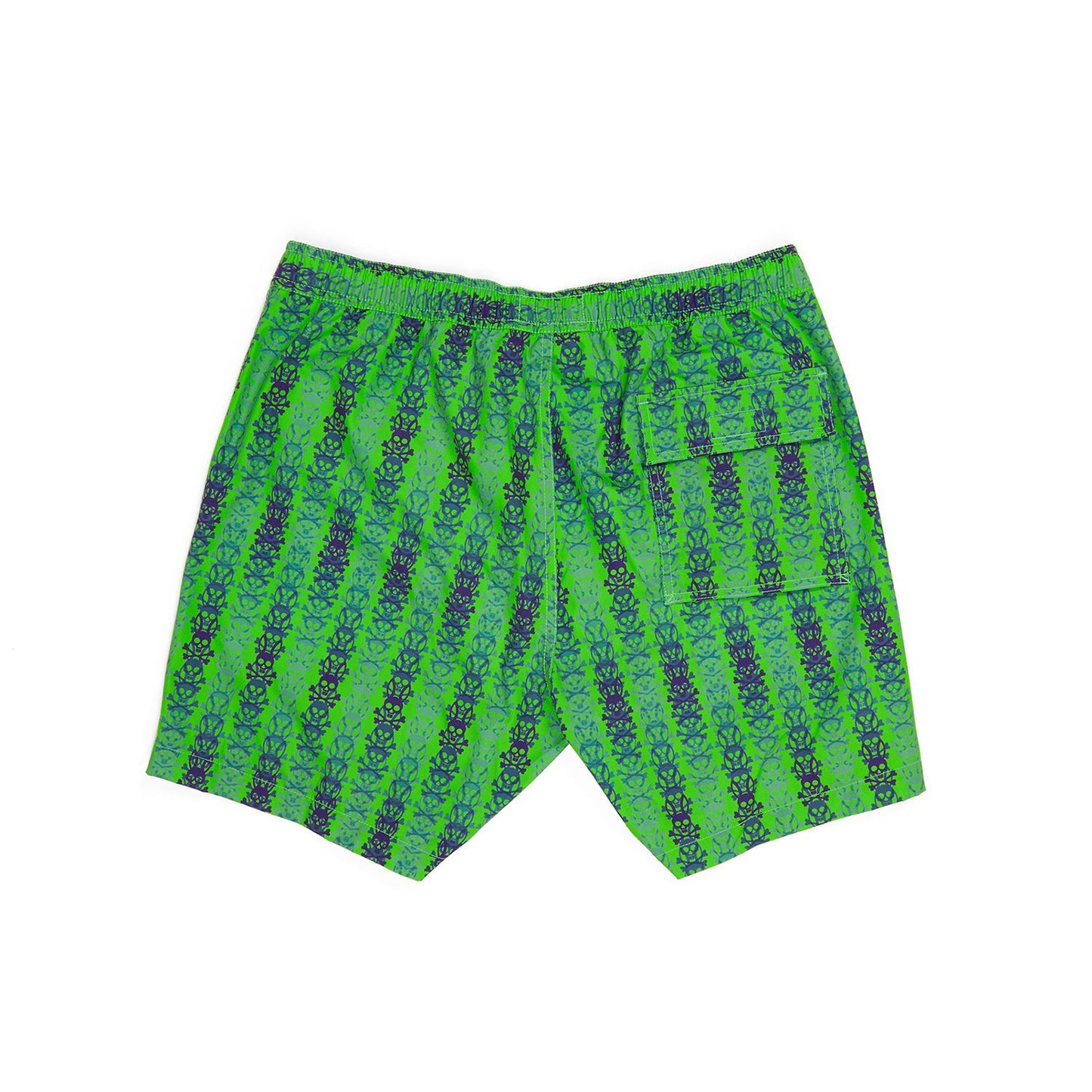 Psycho Bunny Mens Hudson Swim Shorts - Neon Stem