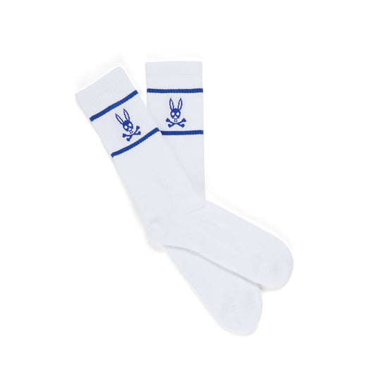 Psycho Bunny Mens Socks II in Twilight Blue