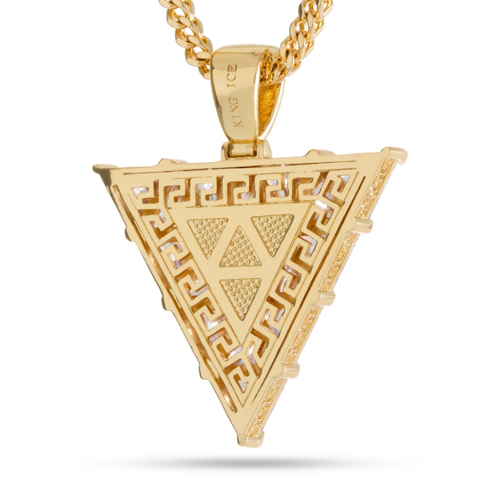King Ice 14KT Gold Trinus Necklace