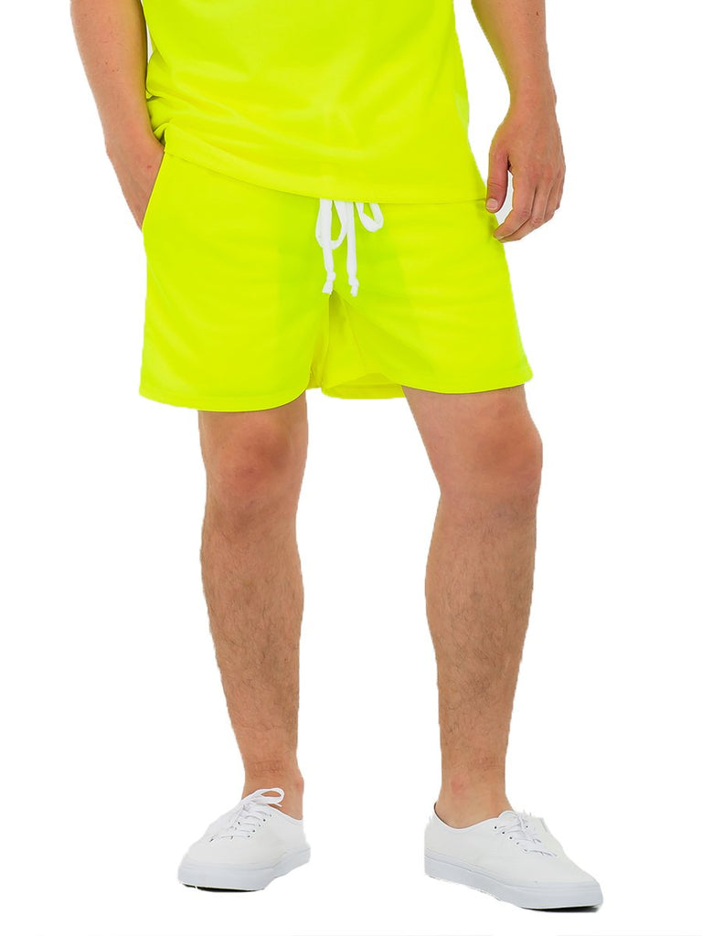 WEIV Neon Dual Stripe Shorts