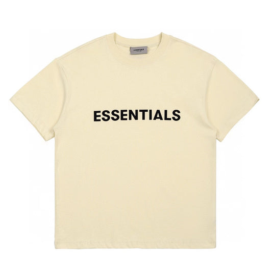 FOG Essentials Logo Tee - Cream/Buttercream