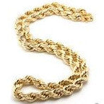 14kt Gold Stainless Steel Dookie Rope Chains