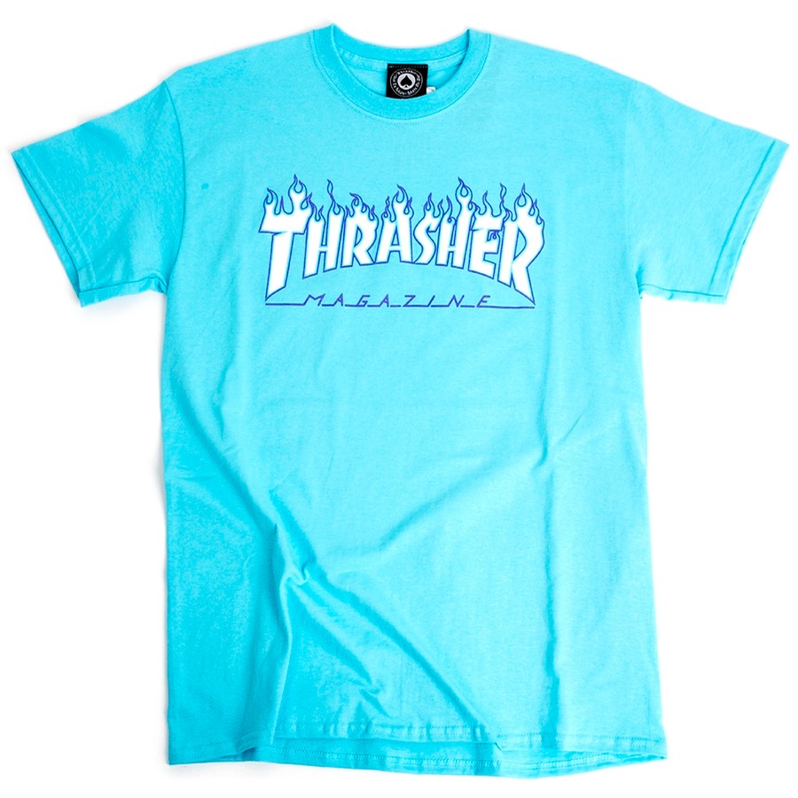 Thrasher Magazine Flame S/S Logo Tee