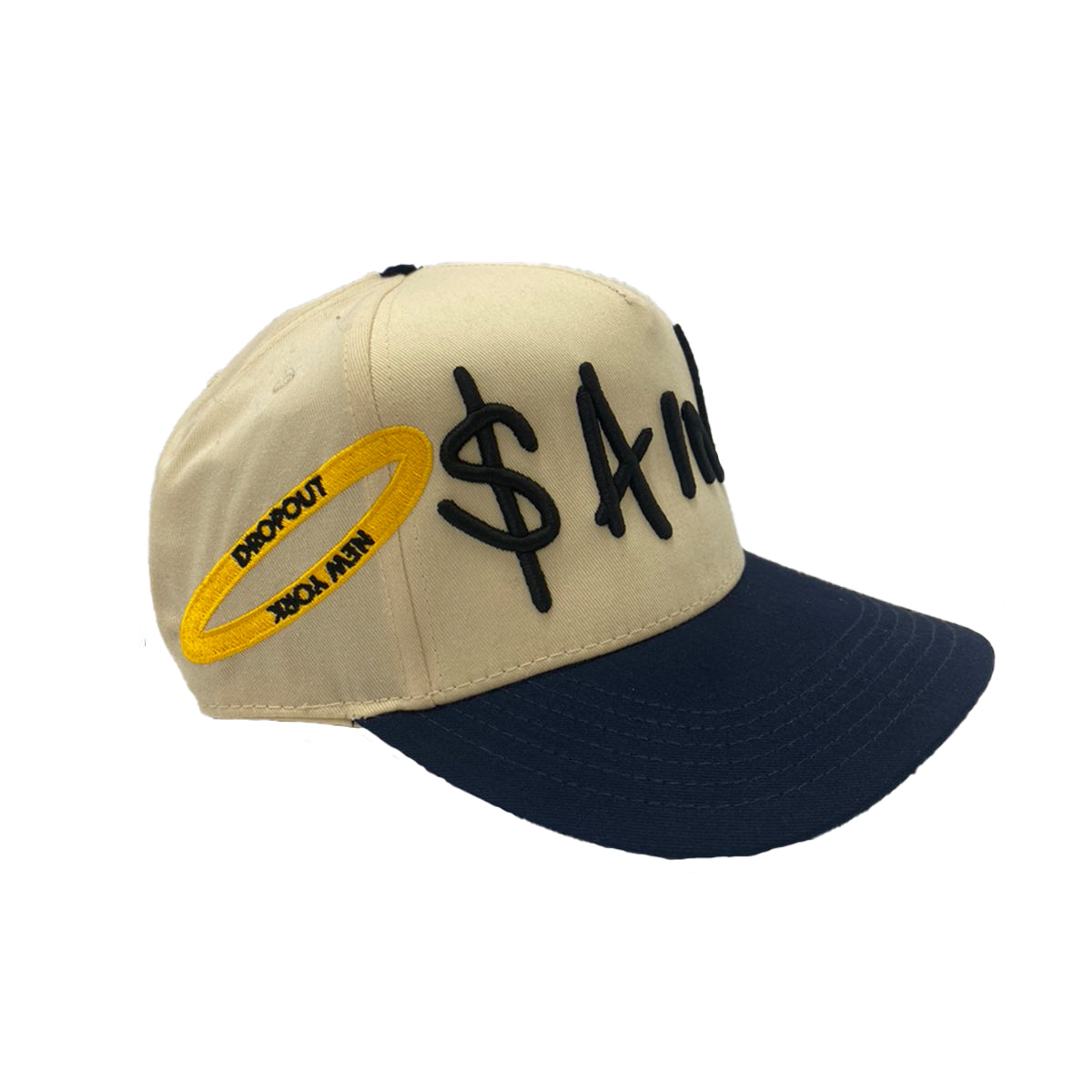 Dropout Saint Panel Hat - Natural/Navy