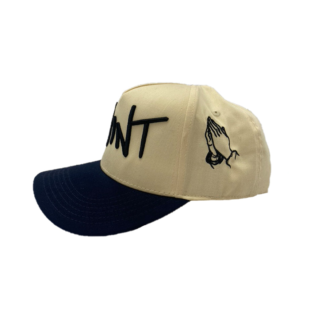 Dropout Saint Panel Hat - Natural/Navy