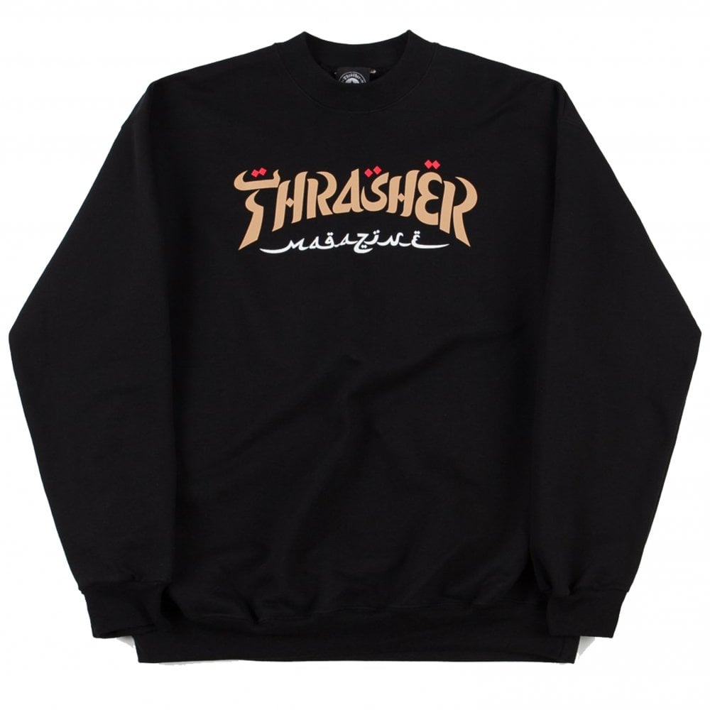 Thrasher Calligraphy Crewneck